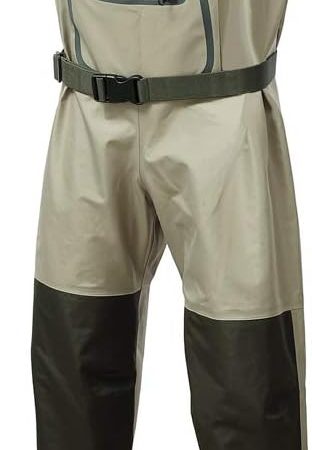 8 Fans Fishing Chest Waders for Men and Women, Waterproof Breathable Stockingfoot Wader -3 Layer Neoprene/Lightweight/Hunting